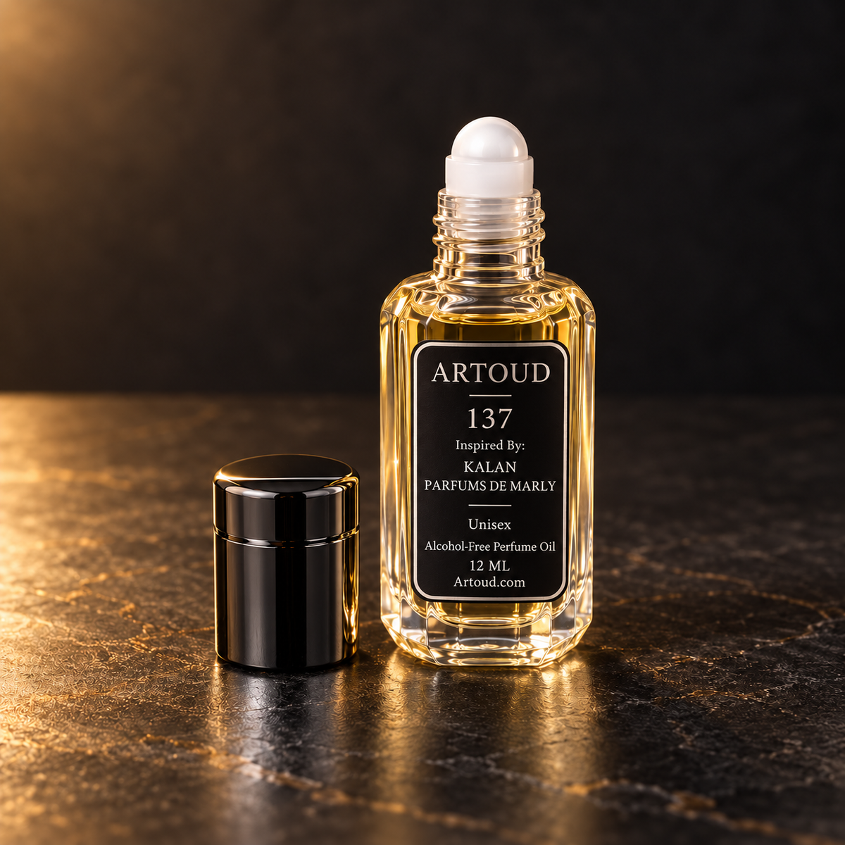 ARTOUD 137 | Inspired By: KALAN — PARFUMS DE MARLY | Unisex | Open Roll-On Perfume Oil · 12 ML