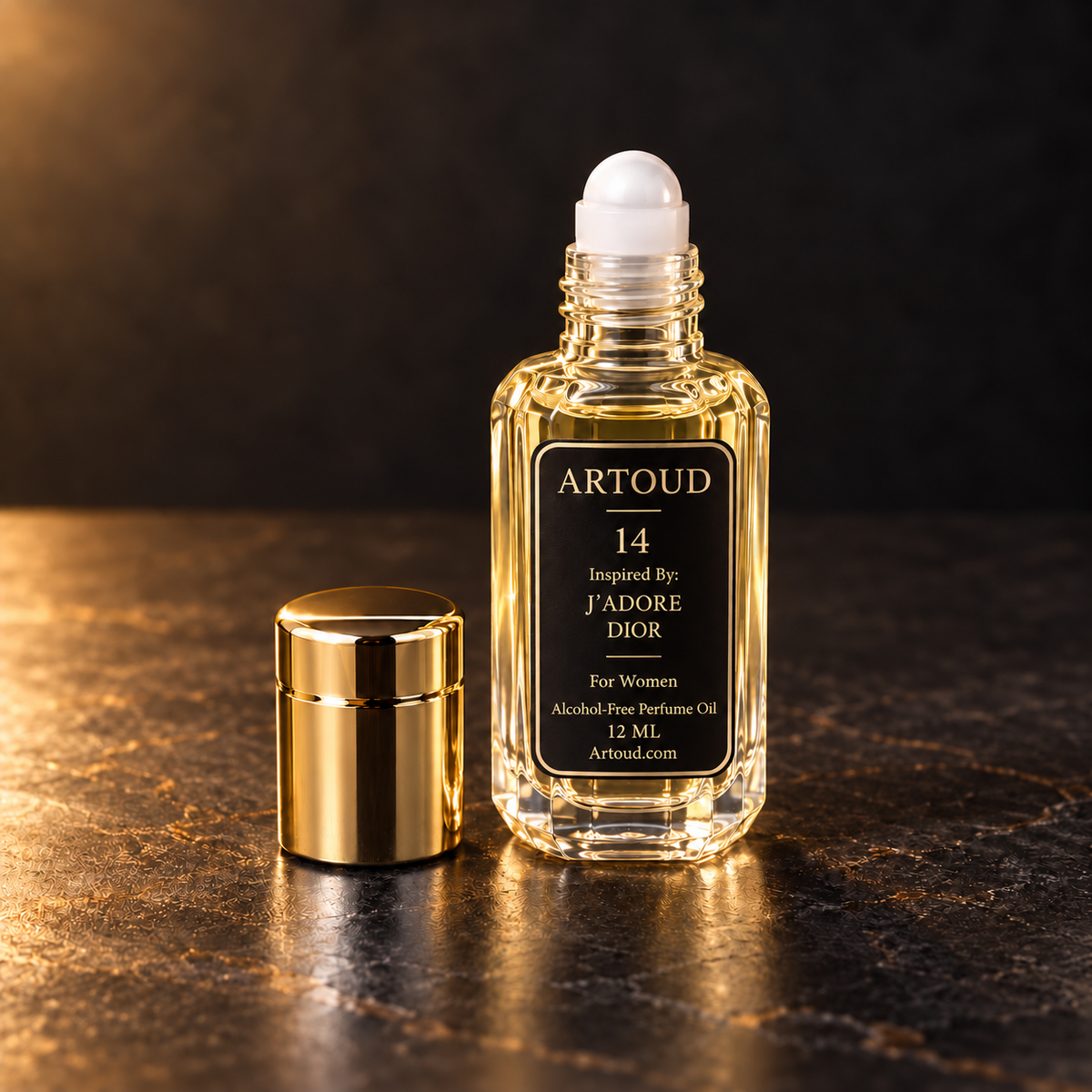 ARTOUD 14 | Inspired By: J’ADORE — DIOR | For Women | Open Roll-On Perfume Oil · 12 ML