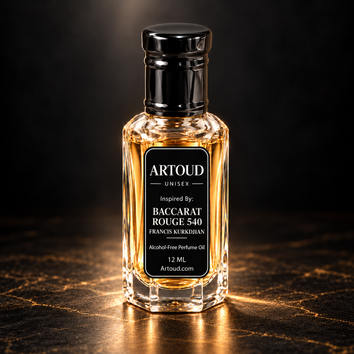 ARTOUD 90 | Inspired By: BACCARAT ROUGE 540 — FRANCIS KURKDJIAN | Unisex | Alcohol-Free Perfume Oil · 12 ML