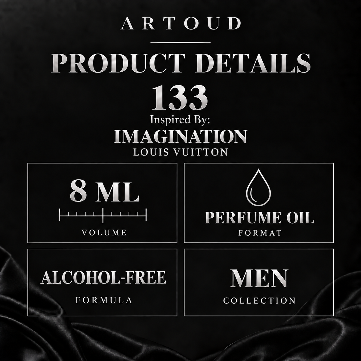 ARTOUD 133 | Inspired By: IMAGINATION — LOUIS VUITTON | For Men | Product Details