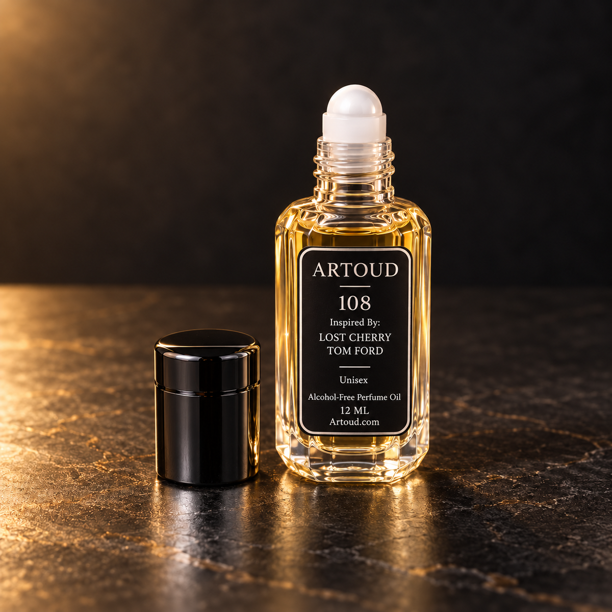 ARTOUD 108 | Inspired By: LOST CHERRY — TOM FORD | Unisex | Open Roll-On Perfume Oil · 12 ML