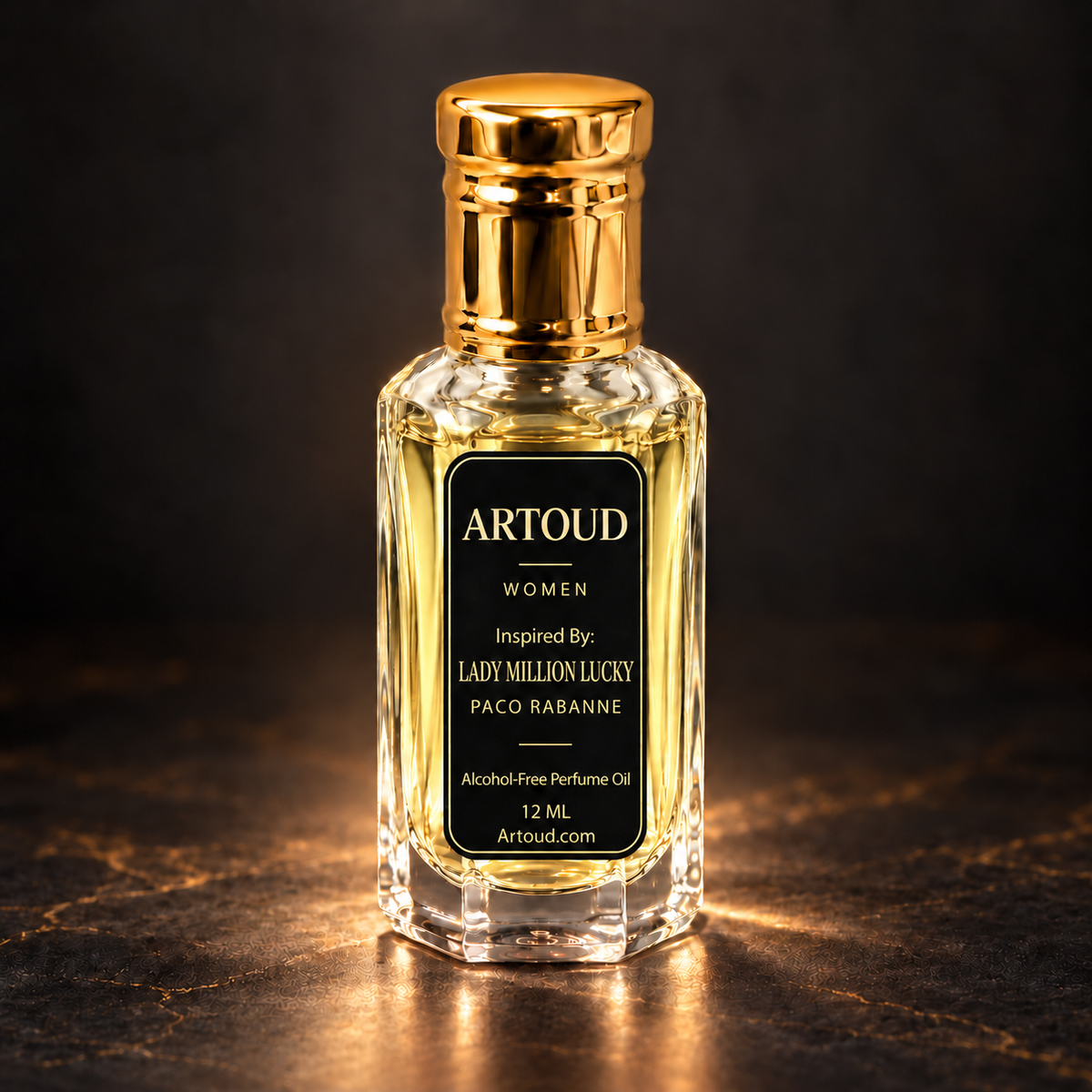 ARTOUD 113 | Inspired By: LADY MILLION LUCKY — PACO RABANNE | For Women | Alcohol-Free Perfume Oil · 12 ML