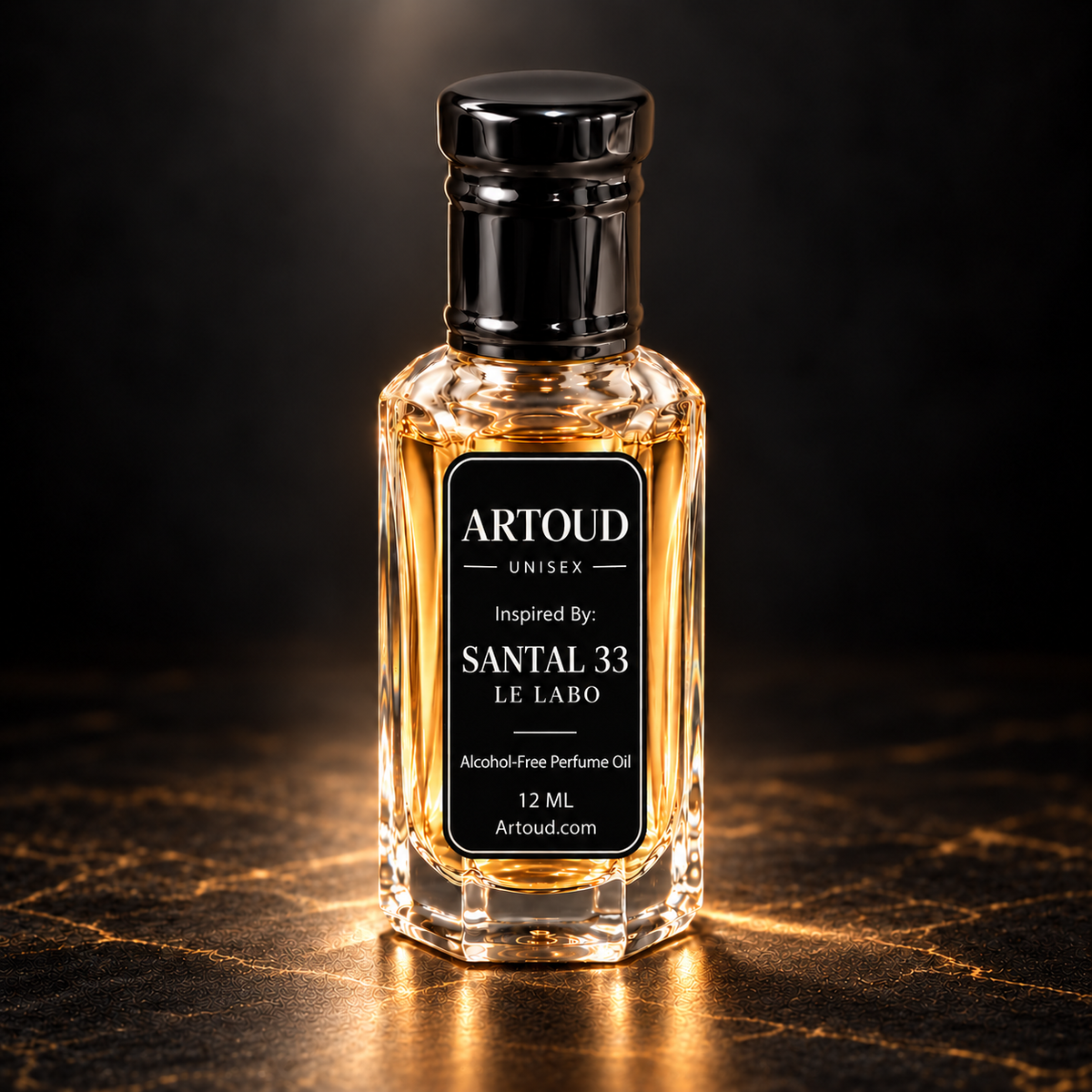 ARTOUD 150 | Inspired By: SANTAL 33 — LE LABO | Unisex | Alcohol-Free Perfume Oil · 12 ML