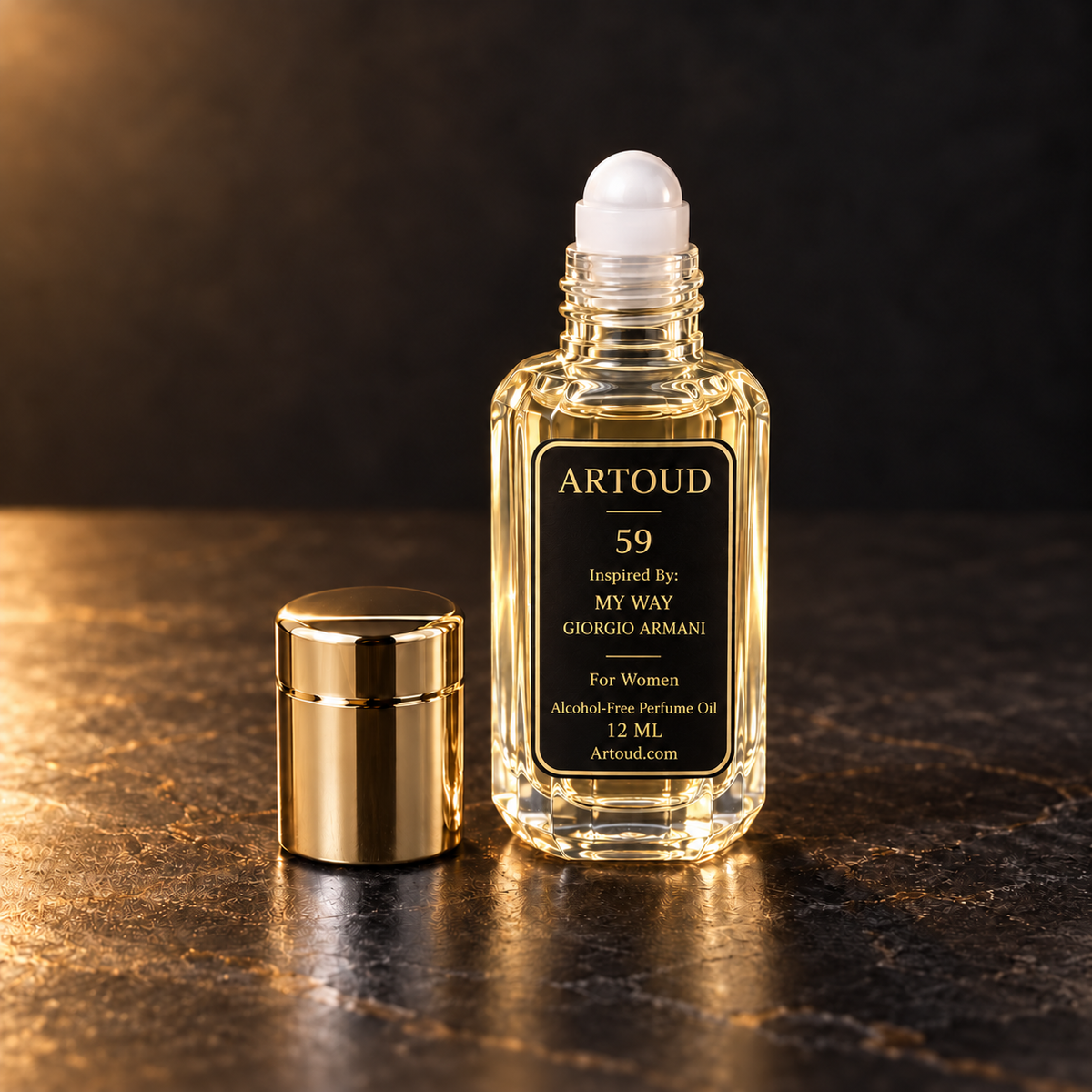 ARTOUD 59 | Inspired By: MY WAY — GIORGIO ARMANI | For Women | Open Roll-On Perfume Oil · 12 ML