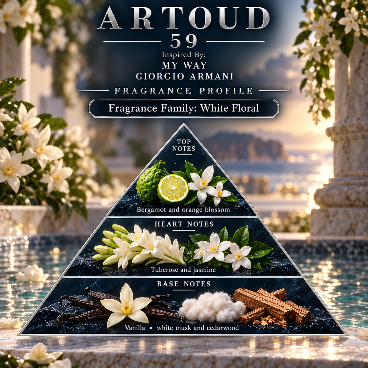ARTOUD 59 Inspired By MY WAY fragrance profile