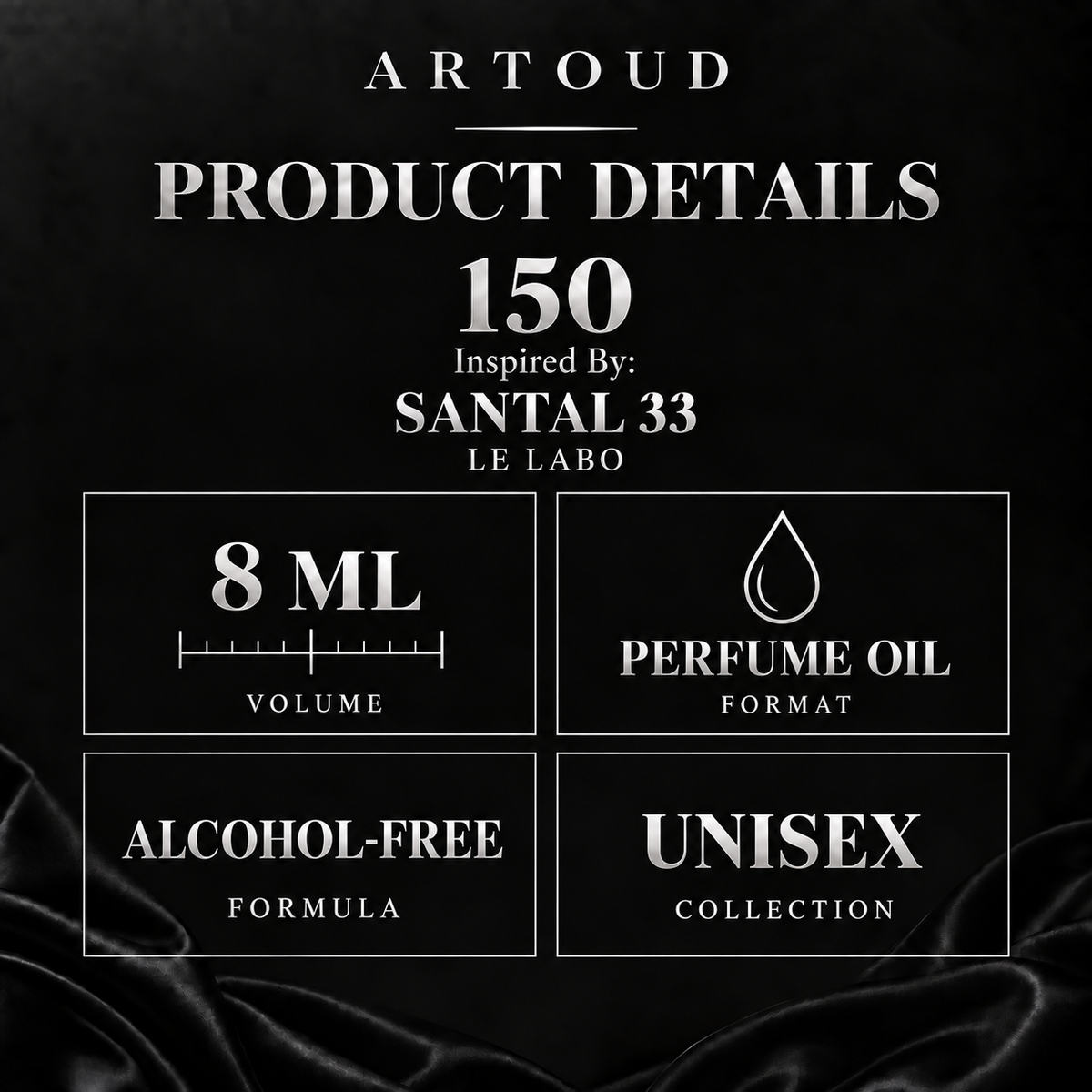150 – Inspired By: SANTAL 33, LE LABO – Product details