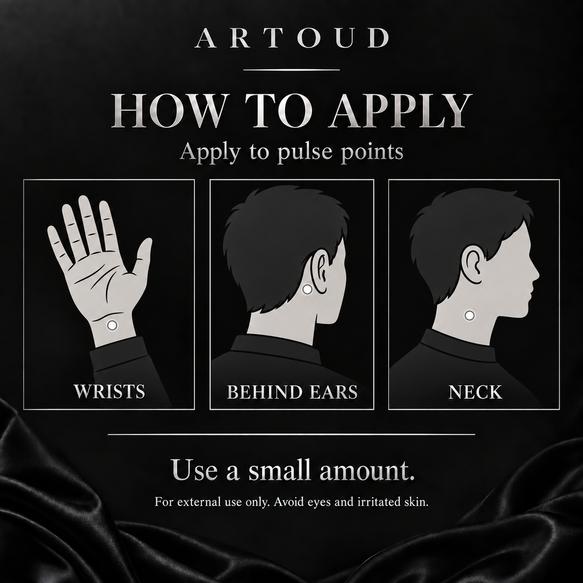 ARTOUD – How to apply perfume oil to pulse points