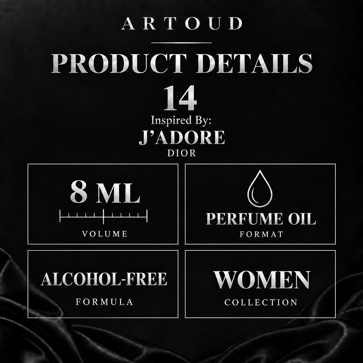 ARTOUD 14 | Inspired By: J’ADORE — DIOR | For Women | Product Details