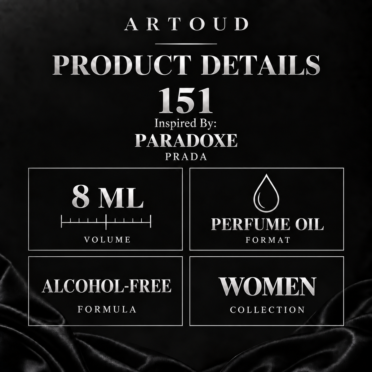 151 – Inspired By: PARADOXE, PRADA – Product details