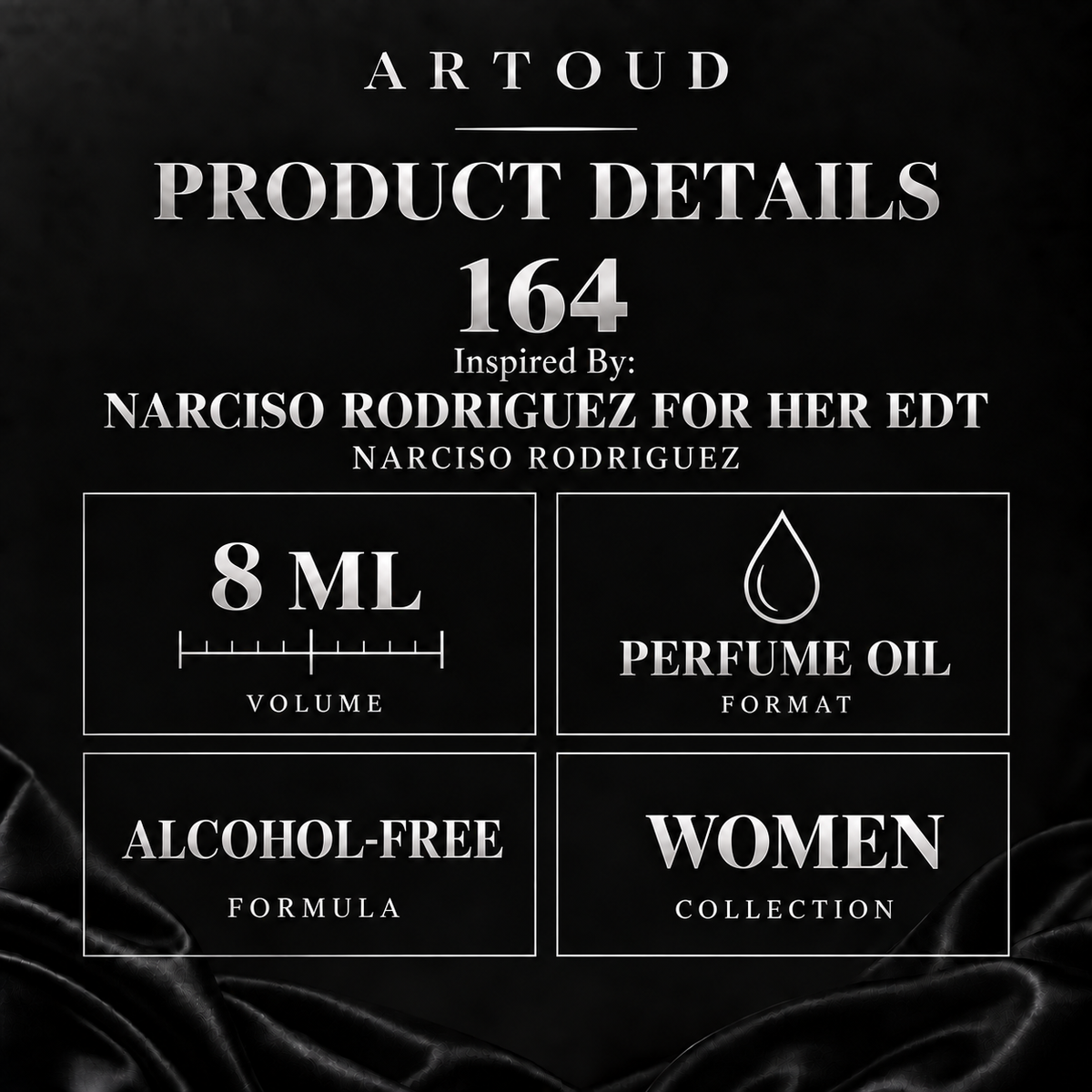 164 – Inspired By: NARCISO RODRIGUEZ FOR HER EDT, NARCISO RODRIGUEZ – Product details