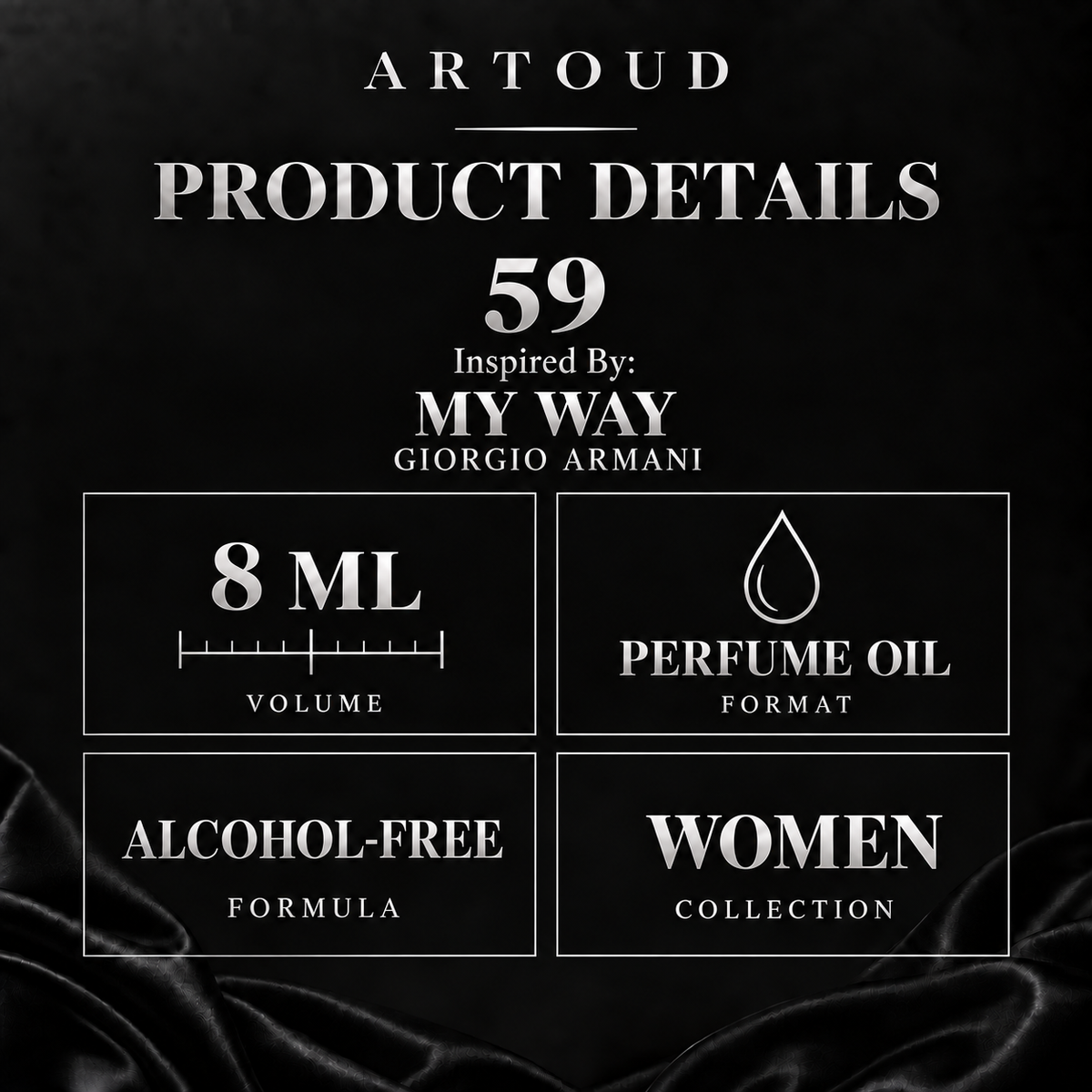 59 – Inspired By: MY WAY, GIORGIO ARMANI – Product details